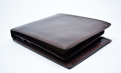 Mens Leather Wallet-Made in Italy
