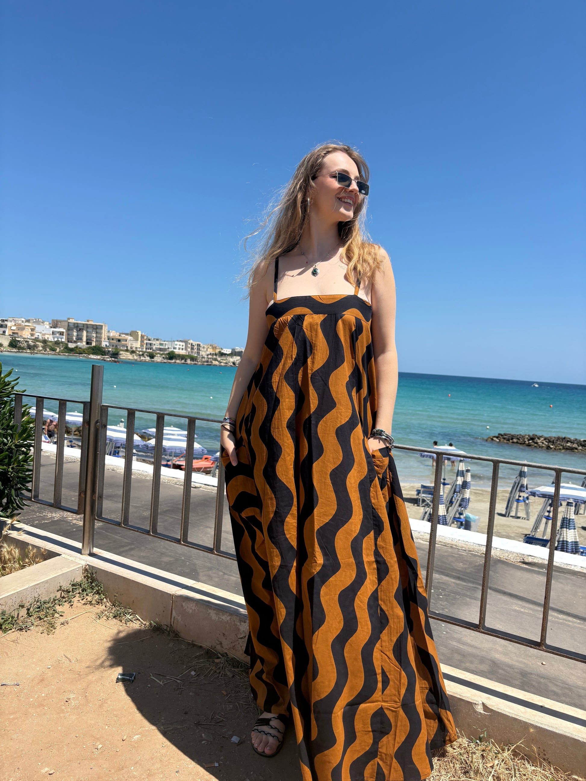 flowy beach dress Chic YC Women's Off-Shoulder Ruffle Mini A-Line Summer Dress Blue / L Shopping and all other occasions Life's not always a walk