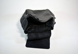 Leather Backpack Purse-Black - edocollection