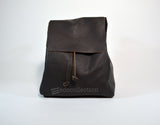 Leather Backpack Purse-Brown - edocollection