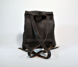 Leather Backpack Purse-Brown - edocollection