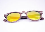 Wood Print Frame Wayfarer Sunglasses - edocollection