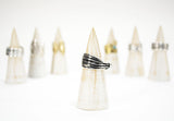Unisex Silver Wire Rings - edocollection