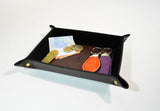 Leather Valet-Tray Brown - edocollection