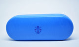 Large Leather Glasses Case-Electric Blu - edocollection