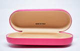 High Leather Sunglasses Case-Pink - edocollection