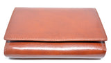 Bifold Leather Purse-Tan - edocollection
