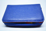 Leather Women Wallet-Electric Blu - edocollection