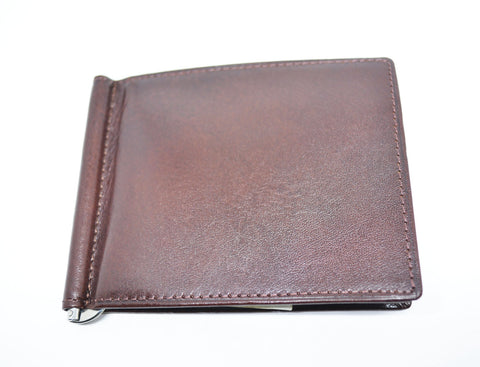 Leather Money Clip Card Holder - edocollection