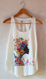 Multicolor Butterflies Lady Tank Top - edocollection