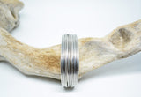 German Silver Multi Wire Adjustable Cuff - edocollection