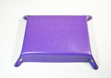 Leather Valet Tray - Purple - edocollection