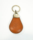Tan Leather Key Ring For Men-Made in Italy - edocollection