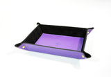 Leather Valet Tray - Purple - edocollection