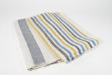Men's Striped Linen Shawl - edocollection