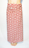 Cotton Sarong Red Wave - edocollection