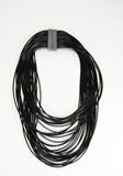 Multi Strand Necklace Black - edocollection
