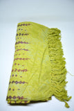 Viscose Pareo-Lime Green - edocollection
