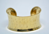 Women's Hammered Brass Cuff Bracelet - edocollection