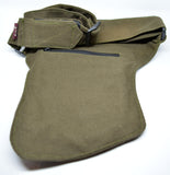 Unisex Canvas Pocket Belt-Army Green - edocollection