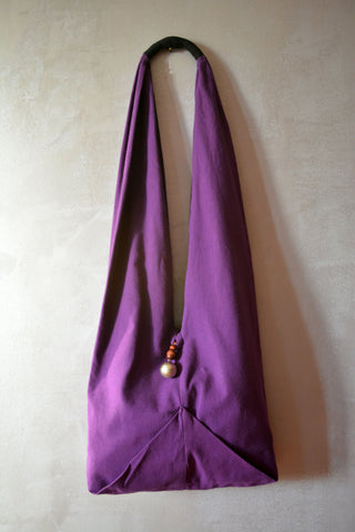 Shoulder Hobo Bag Purple - edocollection