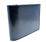Leather Bifold Wallet Black - edocollection