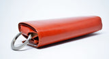 Multifunction Leather Key Case-Orange - edocollection