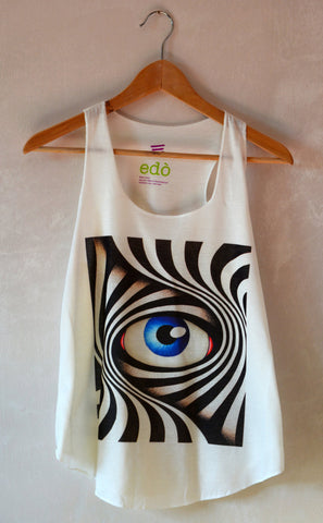 Zebra Eye Tank Top - edocollection